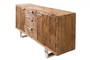 Casa Padrino  Luxus Sideboard  B.160 x H.75 x T.40 - Fernsehschrank - Kommode - Handgefertigt aus Massivholz!