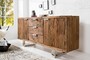 Casa Padrino  Luxus Sideboard  B.160 x H.75 x T.40 - Fernsehschrank - Kommode - Handgefertigt aus Massivholz!