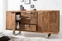 Casa Padrino  Luxus Sideboard  B.160 x H.75 x T.40 - Fernsehschrank - Kommode - Handgefertigt aus Massivholz!