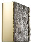 Casa Padrino Hotel Restaurant Wandleuchte Gold 24 x 12,5 x H. 23 cm - Luxus M�bel