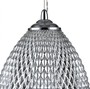 Casa Padrino Luxus H�ngeleuchte Silber  22 x H. 15,5 cm - Luxus Wohnzimmerm�bel
