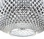 Casa Padrino Luxus H�ngeleuchte Silber  28 x H. 15,3 cm - Luxus Wohnzimmerm�bel