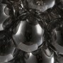 Casa Padrino Luxus H�ngeleuchte im Traubenf�rmigen Design Schwarz  44-50 x H. 40 cm - Designerm�bel