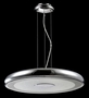 Casa Padrino Luxus H�ngeleuchte Silber - Designer LED Lampe