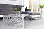 Casa Padrino Art Deco Couchtisch Silber Metall 60 x 60 x H. 32 cm - Jugendstil Tisch - M�bel Wohnzimmer