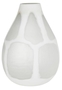 Casa Padrino Deko Glas Vase Wei�  24 x H. 33 cm - Luxus Dekoration 