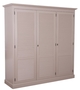 Casa Padrino Landhausstil Kleiderschrank 194 x 59 x H. 200 cm - Schlafzimmerm�bel im Landhausstil 