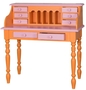Casa Padrino Landhausstil Schreibtisch Orange / Rosa 109 x 60 x H. 110 cm - M�bel im Landhausstil