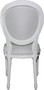 Casa Padrino Luxus Barock Esszimmer Stuhl Wei� / Wei� - Luxus Qualit�t
