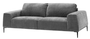 Casa Padrino Luxus Wohnzimmer Sofa Grau 223 x 93 x H. 80 cm - Hotel M�bel