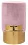 Casa Padrino Luxus Barhocker Rosa / Gold  46 x H. 76 cm - Barm�bel 