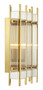 Casa Padrino Luxus Wandleuchte Gold 23 x 12 x H. 42 cm - Hotel Restaurant Wandlampe