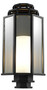 Casa Padrino Luxus Wandlampe Schwarz 24 x 15 x H. 48,5 cm - Hotel & Restaurant Wandleuchte