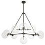 Casa Padrino Luxus Halogen Kronleuchter Bronze  140 x H. 90 cm - Luxus M�bel