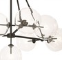 Casa Padrino Luxus Halogen Kronleuchter Bronze  140 x H. 90 cm - Luxus M�bel