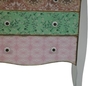 Casa Padrino Landhausstil Kommode Antik Wei� / Mehrfarbig 75 x 38 x H. 76 cm - Shabby Chic M�bel