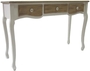 Casa Padrino Landhausstil Konsolentisch Wei� / Braun 120 x 40 x H. 78 cm - Landhausstil M�bel 