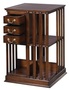 Casa Padrino Luxus Mahagoni B�cherschrank Braun 49 x 49 x H. 80 cm - Luxus Kollektion