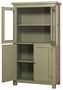 Casa Padrino Landhausstil K�chenschrank mit 4 T�ren Gr�n 100 x 50 x H. 180 cm - K�chenm�bel