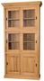 Casa Padrino Landhausstil B�cherschrank Hellbraun 110 x 40 x H. 210 cm - Wohnzimmerschrank mit 6 Schiebet�ren