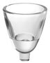 Casa Padrino Glas Teelichthalter-Lampenschirm Braun  15 x H. 12,5 cm - Luxus Accessoires