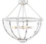 Casa Padrino Luxus Deckenleuchte Silber  60 x H. 55 cm - Hotel & Restaurant Deckenlampe