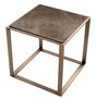 Casa Padrino Luxus Beistelltisch Rosa-Bronze 56 x 56 x H. 55,5 cm - Hotel M�bel