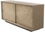 Casa Padrino Luxus Sideboard mit 2 Schiebet�ren Braun 180 x 45 x H. 80 cm - Luxus Qualit�t