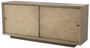 Casa Padrino Luxus Sideboard mit 2 Schiebet�ren Braun 180 x 45 x H. 80 cm - Luxus Qualit�t