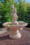 Casa Padrino Jugendstil Gartenbrunnen / Springbrunnen  125 x H. 170 cm - Barock & Jugendstil Gartendeko Brunnen