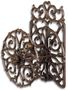 Casa Padrino Jugendstil Gusseisen Schlauchaufroller Braun 23 x 18 x H. 33,5 cm - Garten Accessoires  