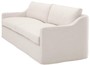 Casa Padrino Luxus Wohnzimmer Sofa Wei� 230 x 100 x H. 75 cm - Wohnzimmerm�bel