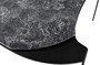 Casa Padrino Luxus Couchtisch Schwarz / Grau 75,5 x 78 x H. 32,5 cm - Designer Wohnzimmertisch mit Marmorplatte