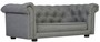 Casa Padrino Luxus Chesterfield Hunde & Katzen Sofa 90 x 48 x H. 34 cm - Verschiedene Farben - Luxus Tierm�bel