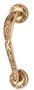 Casa Padrino Jugendstil T�rgriff Set Franz�sisches Gold 5,3 x 23 cm - Luxus Qualit�t