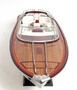Casa Padrino Luxus Holz Speedboot Mehrfarbig 94 cm - Handgefertigtes Deko Modellboot Boot