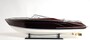 Casa Padrino Luxus Holz Speedboot Mehrfarbig 94 cm - Handgefertigtes Deko Modellboot Boot