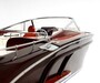 Casa Padrino Luxus Holz Speedboot Mehrfarbig 94 cm - Handgefertigtes Deko Modellboot Boot