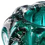 Casa Padrino Luxus Deko Sch�ssel aus mundgeblasenem Glas T�rkis  16 x H. 10 cm - Deko Accessoires