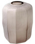Casa Padrino Luxus Vase Sandfarben  33 x H. 42 cm - Luxus Wohnzimmer Dekoration