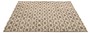 Casa Padrino Luxus Jute Teppich Naturfarben / Wei� 300 x 400 cm - Luxus Wohnzimmer Accessoires