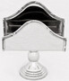 Casa Padrino Luxus Serviettenhalter Silber 13 x 5 x H. 16 cm - Hotel & Restaurant Accessoires