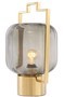 Casa Padrino Luxus Tischleuchte Gold / Grau 32 x H. 48,5 cm - Hotel & Restaurant Tischlampe