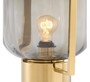 Casa Padrino Luxus Tischleuchte Gold / Grau 32 x H. 48,5 cm - Hotel & Restaurant Tischlampe