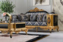 Casa Padrino Luxus Barock Couchtisch Schwarz / Gold - Massivholz Wohnzimmertisch im Barockstil - Barockstil Wohnzimmer M�bel - Barock M�bel - Barock Einrichtung - Luxus M�bel im Barockstil