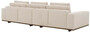 Casa Padrino Luxus Sofa Beige / Braun 286 x 110 x H. 80 cm - Wohnzimmer Sofa mit Kissen - Wohnzimmer M�bel - Luxus M�bel - Wohnzimmer Einrichtung - Luxus Einrichtung - Luxus Qualit�t
