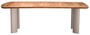 Casa Padrino Luxus Garten Esstisch Naturfarben / Sandfarben 230 cm