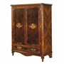 Casa Padrino Luxus Barock Barschrank Braun / Dunkelbraun H. 160 cm - Barockstil Bar M�bel