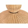 Casa Padrino Luxus Rattan LED H�ngeleuchte Naturfarben H. 147 cm - Luxus Pendelleuchten