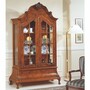 Casa Padrino Luxus Barock Vitrine Braun H. 225 cm - Barock M�bel - Made in Italy 